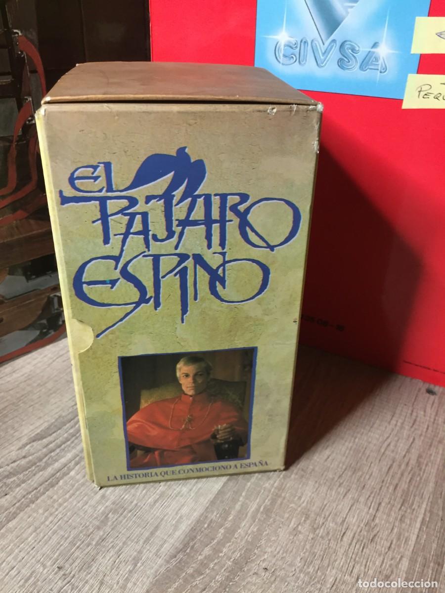 Cine: Vhs El pajaro espino Estuche caja carton 4 cintas