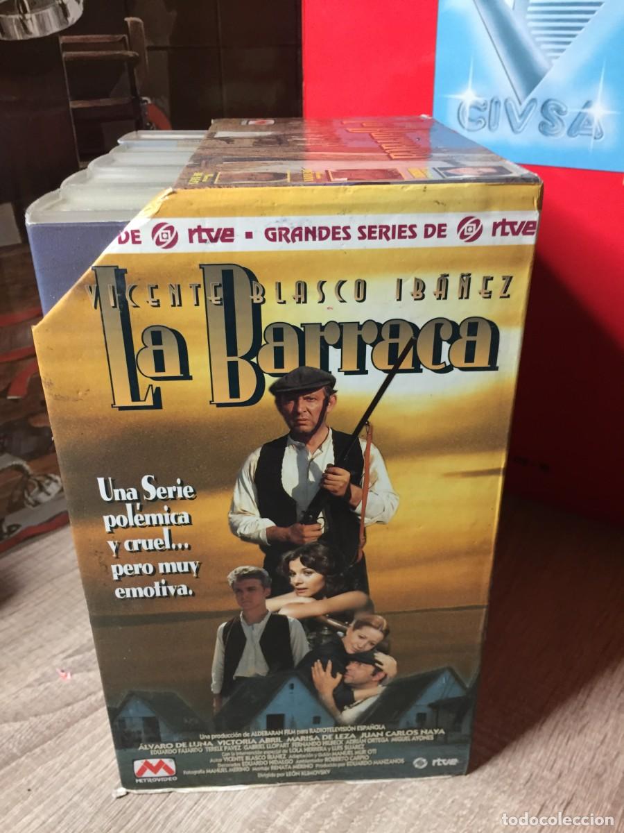 Cine: Vhs La barraca - grandes series RTVE - pack 5 cintas en caja carton