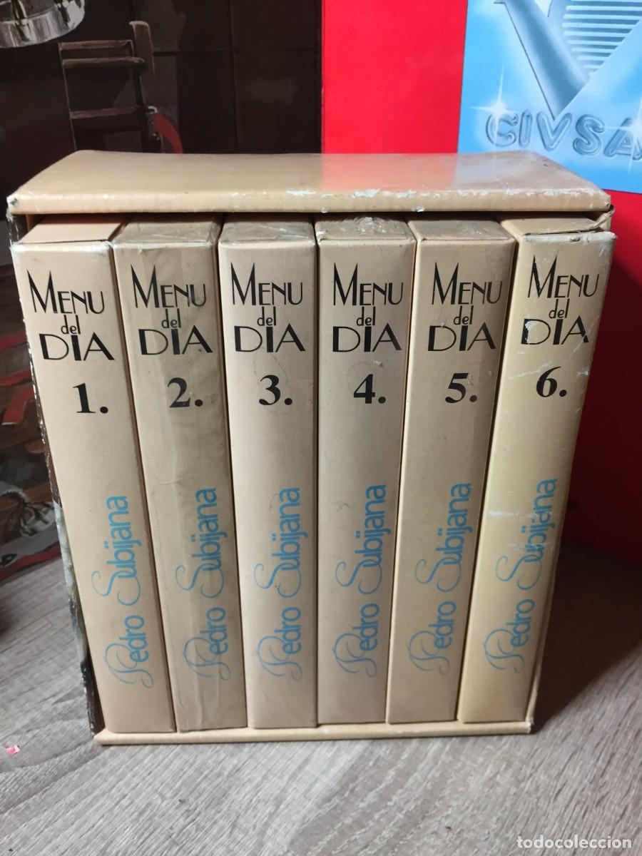 Cine: Vhs Pedro Subijana - Menu del dia - pack caja estuche 6 cintas