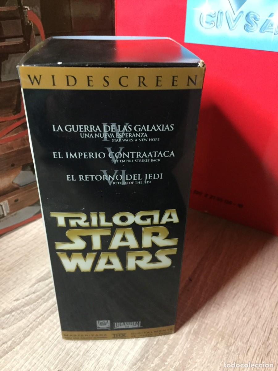 Cine: Vhs Star wars Trilogia - pack caja estuche 3 cintas