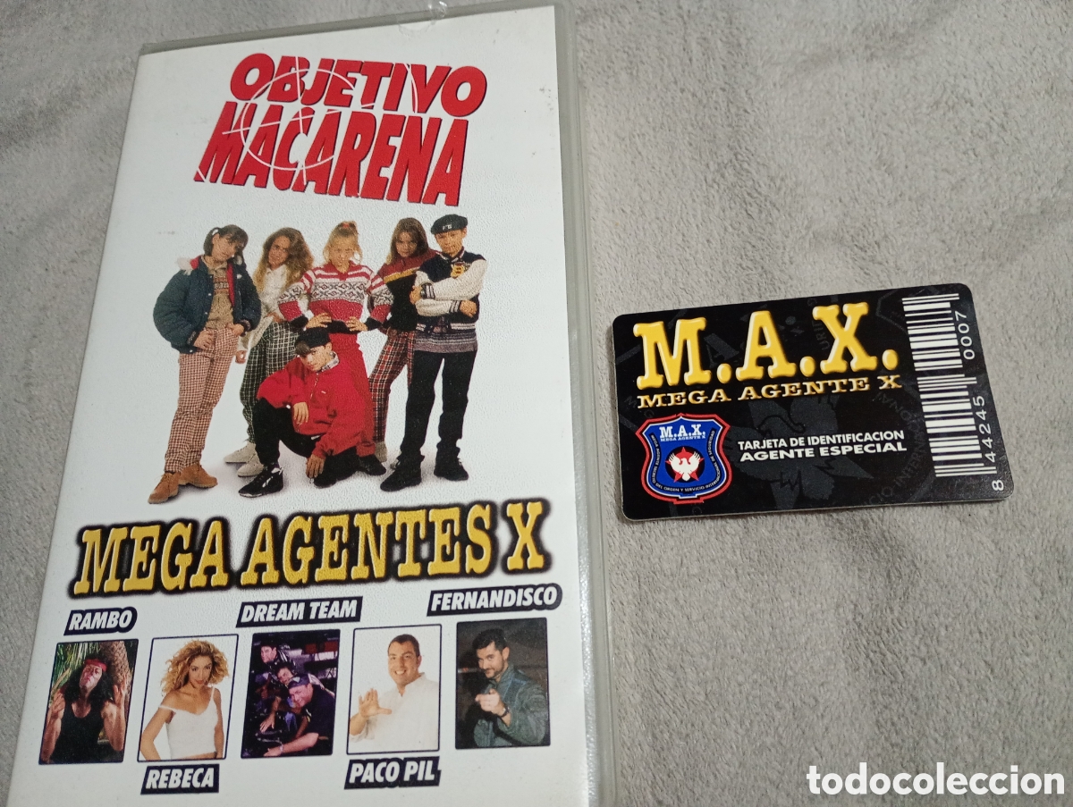 Cine: Objetivo macarena vhs + carnet