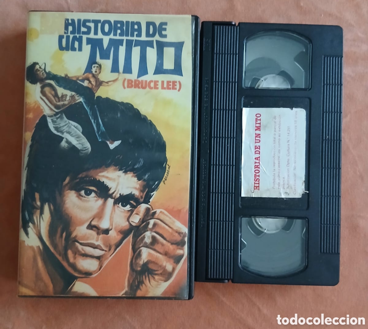 Cine: HISTORIA DE UN MITO &bull; BRUCE LEE &bull; ARTES MARCIALES &bull; VHS