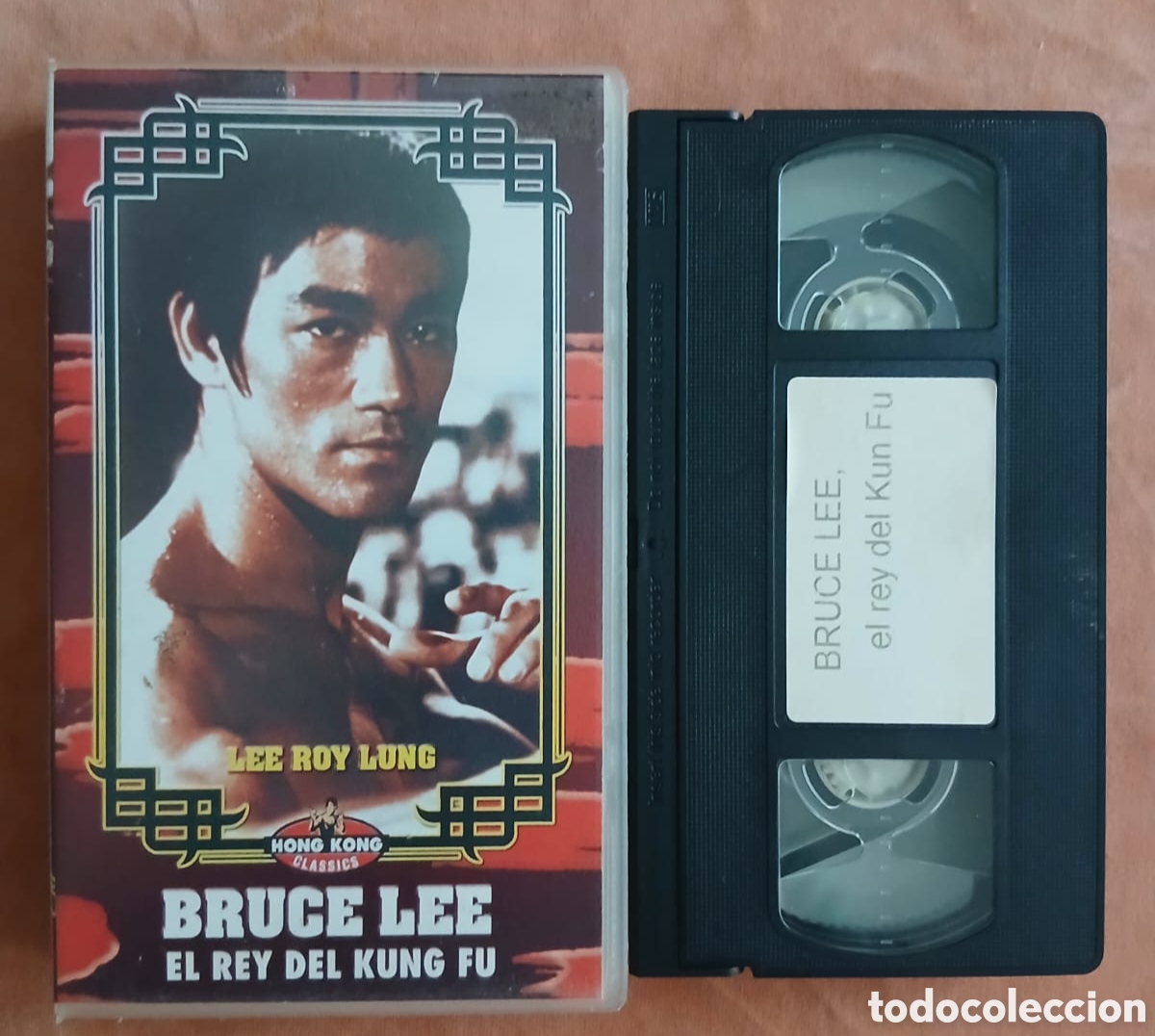 Cine: BRUCE LEE EL REY DEL KUNG FU - ARTES MARCIALES - VHS