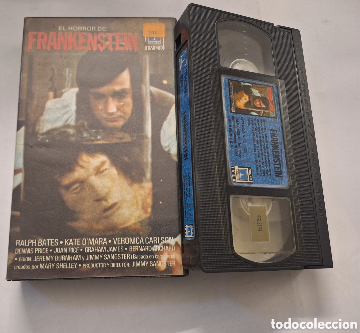 Cine: El Horror de Frankenstein VHS Terror