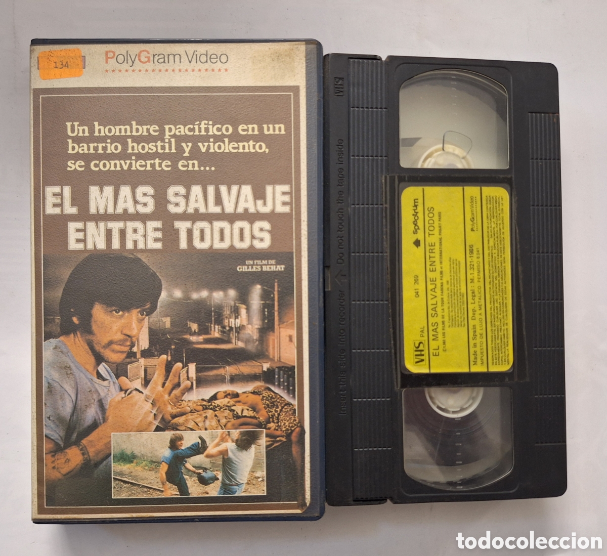 Cine: El M&aacute;s Salvaje entre Todos VHS Descatalogada