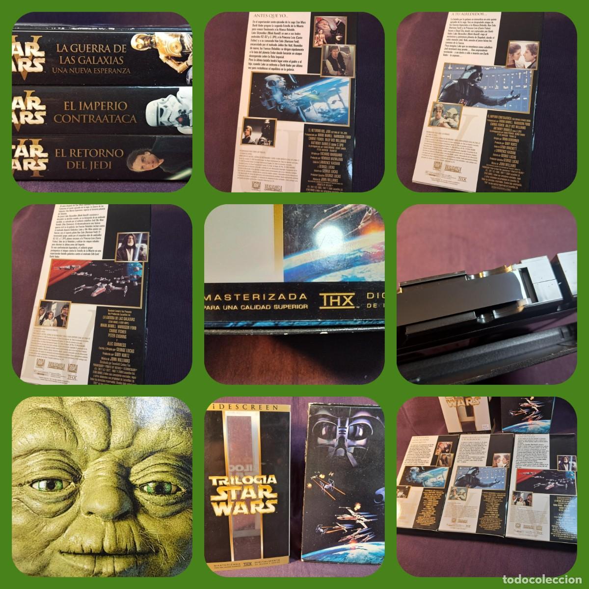 Cine: PACK ** TRILOGIA ** STAR WARS PELICULA . VHS