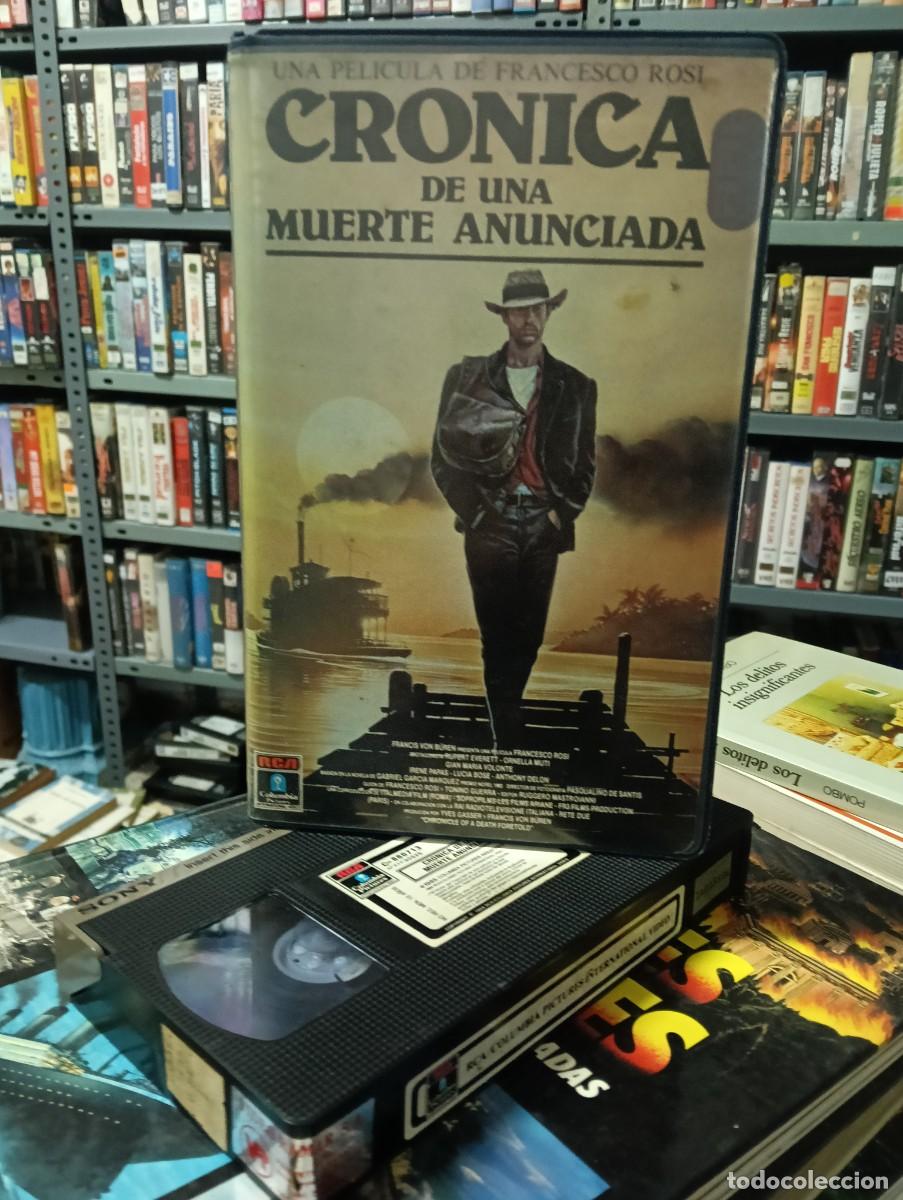 Cine: CRONICA DE UNA MUERTE ANUNCIADA - FRANCESCO ROSI - RUPERT EVERETT, ORNELLA MUTI - RCA 1985