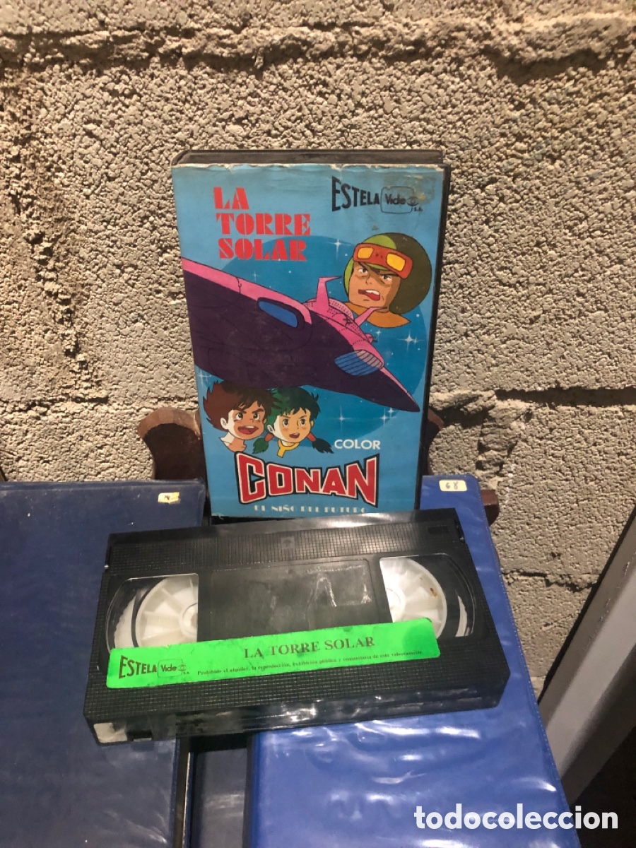 Cine: VHS V&Iacute;DEO CLUB LA TORRE SOLAR CONAN