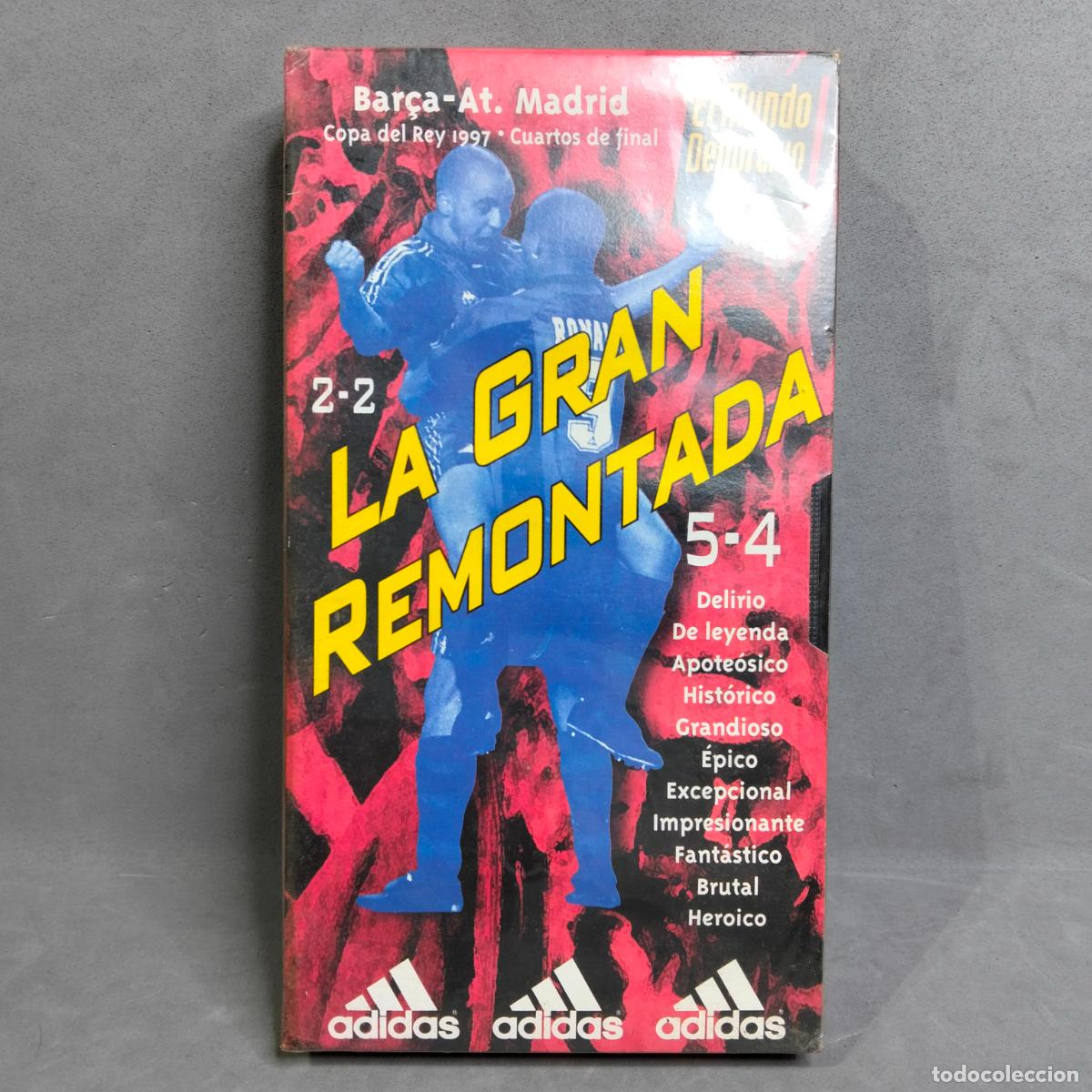 Cine: LA GRAN REMONTADA. 5-4, Bar&ccedil;a - At. Madrid. Copa del Rey 1997, Cuartos de final. Pel&iacute;cula PRECINTADA