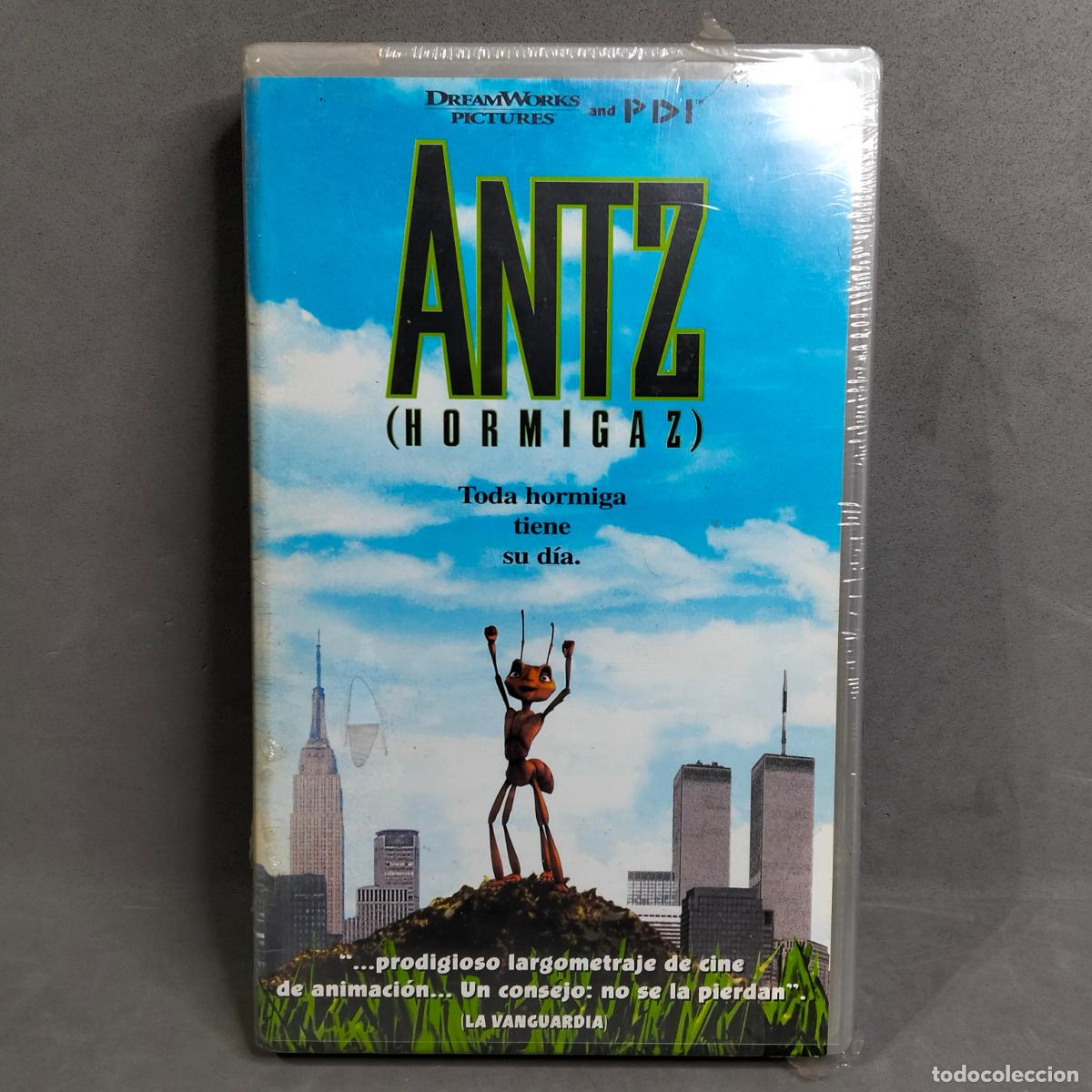 Cine: ANTZ - Hormigaz, Toda hormiga tiene su d&iacute;a. DreamWorks. Pel&iacute;cula VHS Precintada