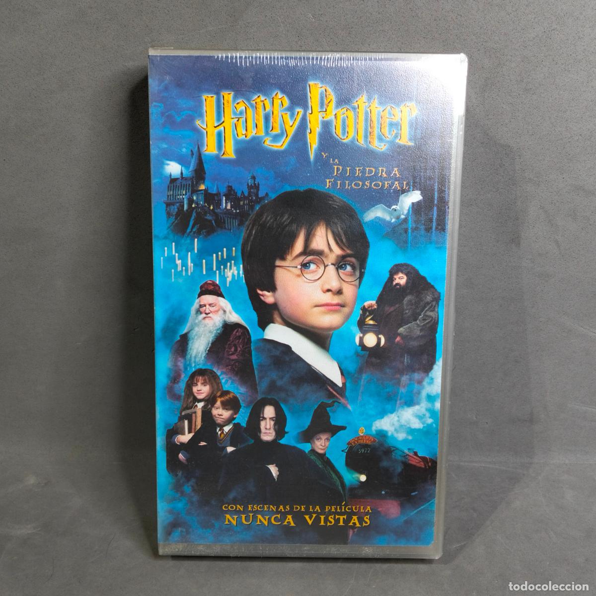 Cine: HARRY POTTER Y LA PIEDRA FILOSOFAL, Warner Bros, 2002. VHS Precintado, Daniel Radcliffe, Emma Watson