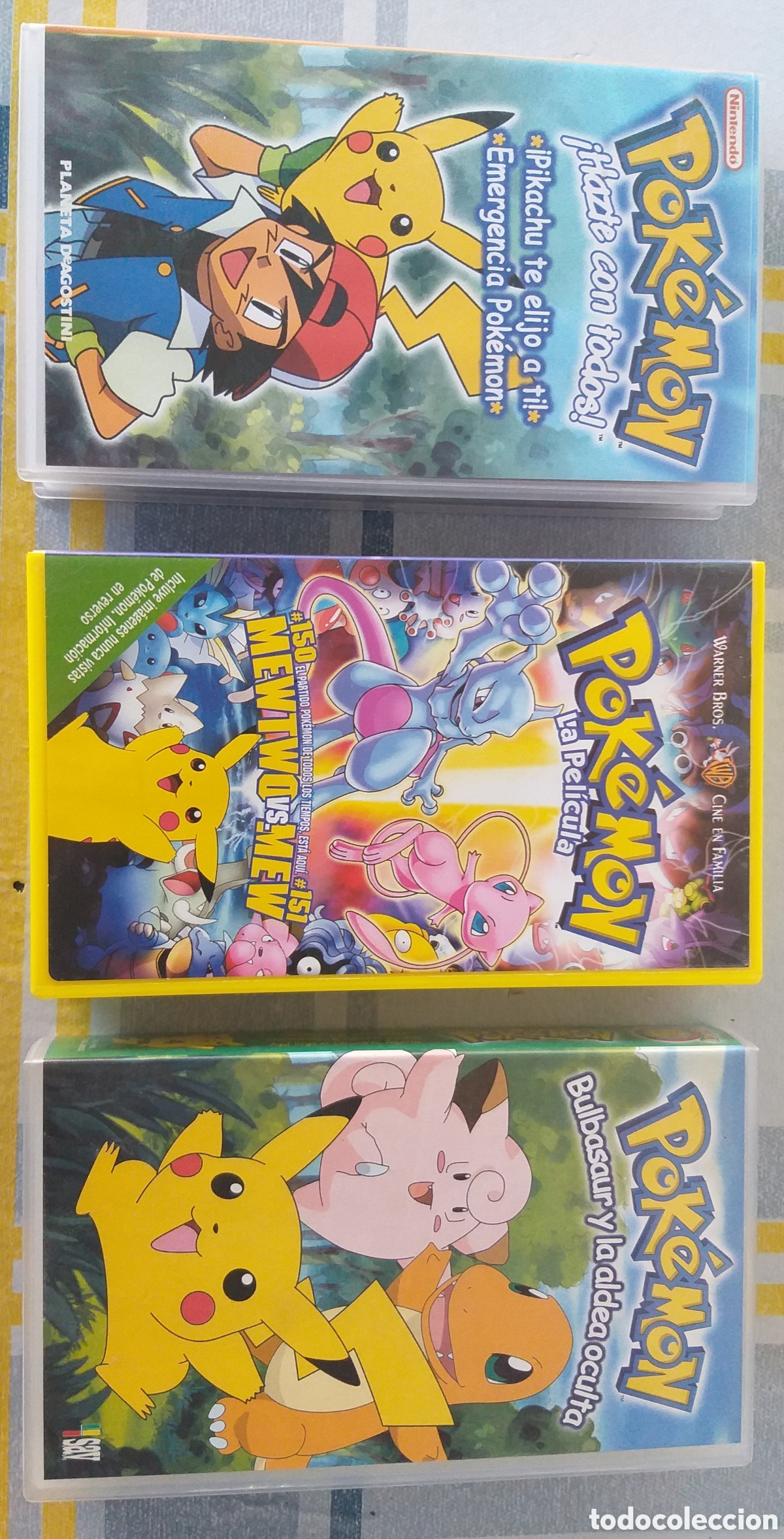 Cinema: LOTE PEL&Iacute;CULAS VHS POK&Eacute;MON