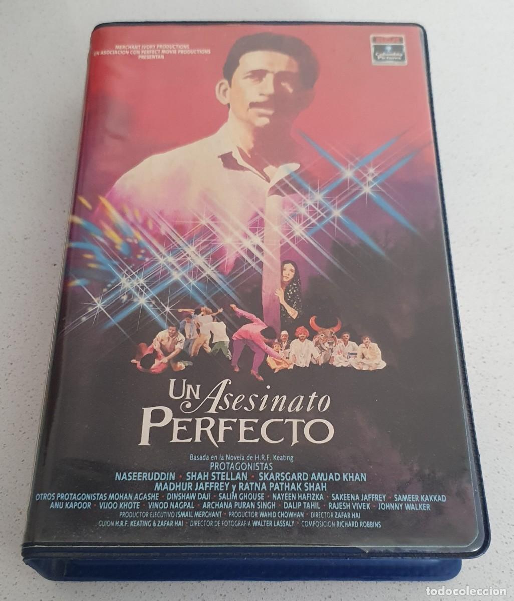 Cinema: Pel&iacute;cula Vhs Un Asesino Perfecto. Stellan Skarsgard. Editada por RCA Columbia en 1989. Videoclub.
