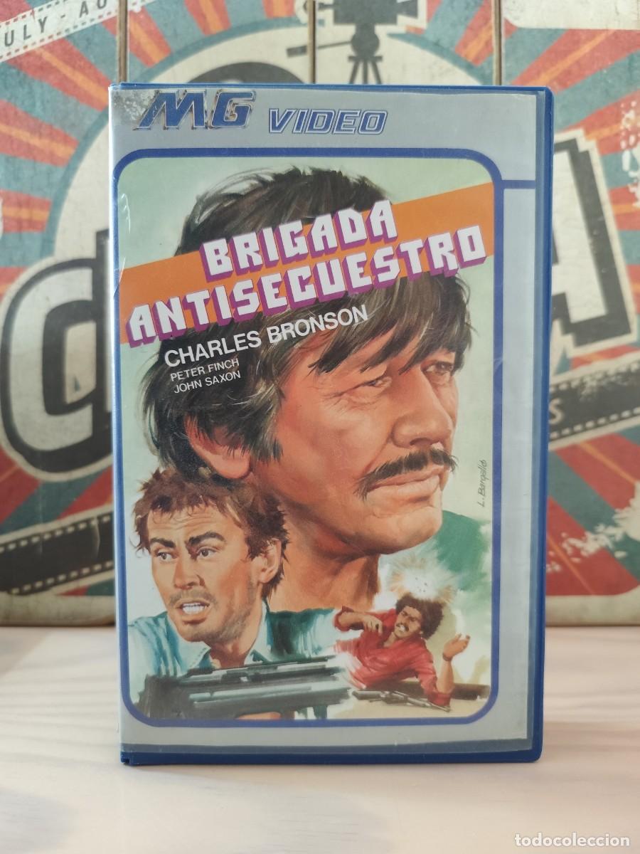 Cine: LF 44 VHS CG Brigada antisecuestro - Charles Bronson, Peter Finch