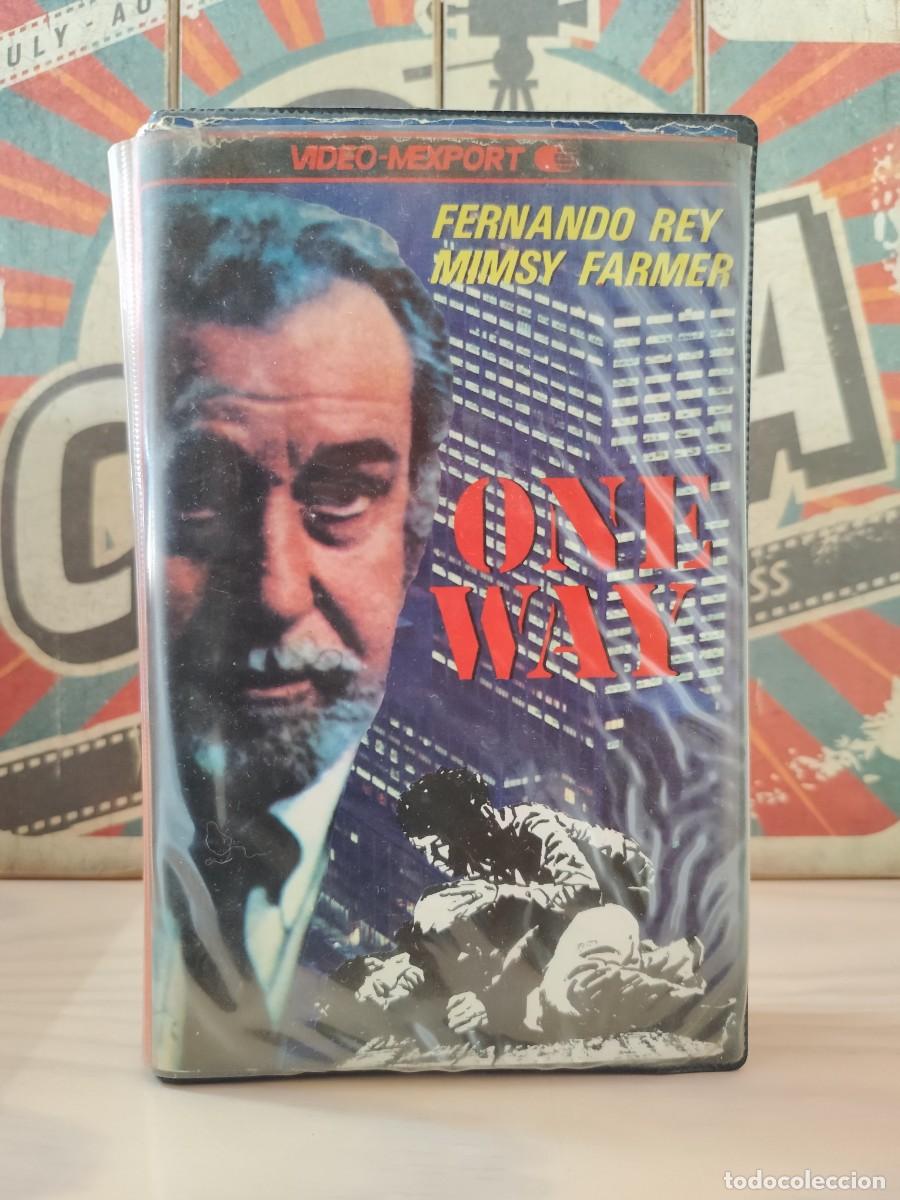 Cine: BF 10 VHS CG One way - Fernando Rey, Mimsy Farmer