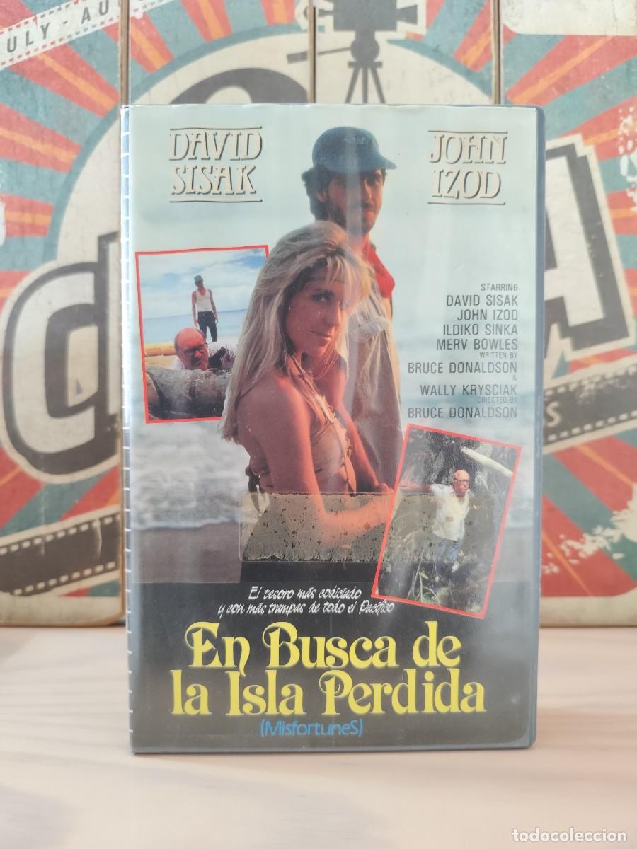 Cine: LF 44 VHS CG En busca de la Isla Perdida - David Sisak, John Izod