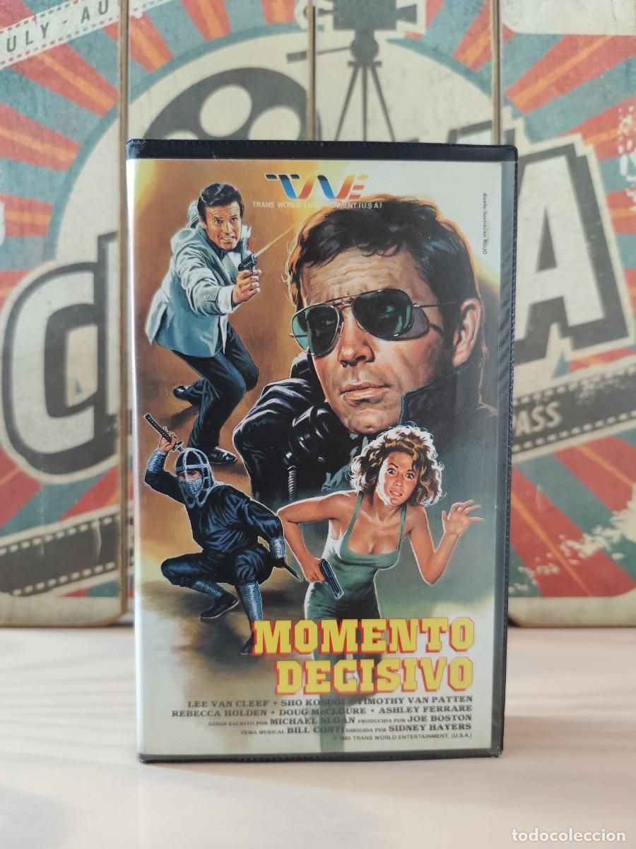 Cine: LF 62 VHS CP Momento decisivo - Lee Van Cleef, Sho Kosugi