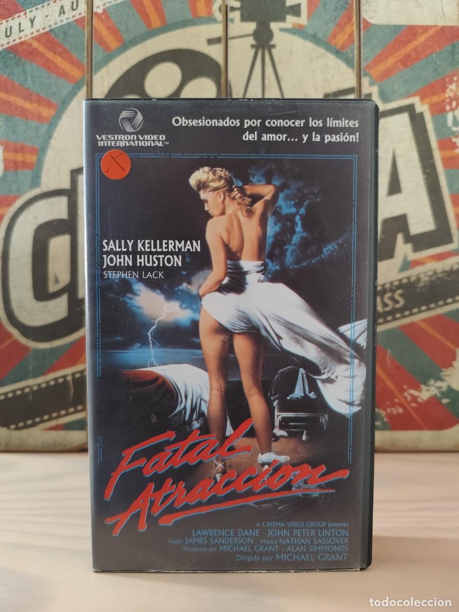 Cine: LF 62 VHS CP Fatal atracci&oacute;n - Sally Kellerman, John Huston