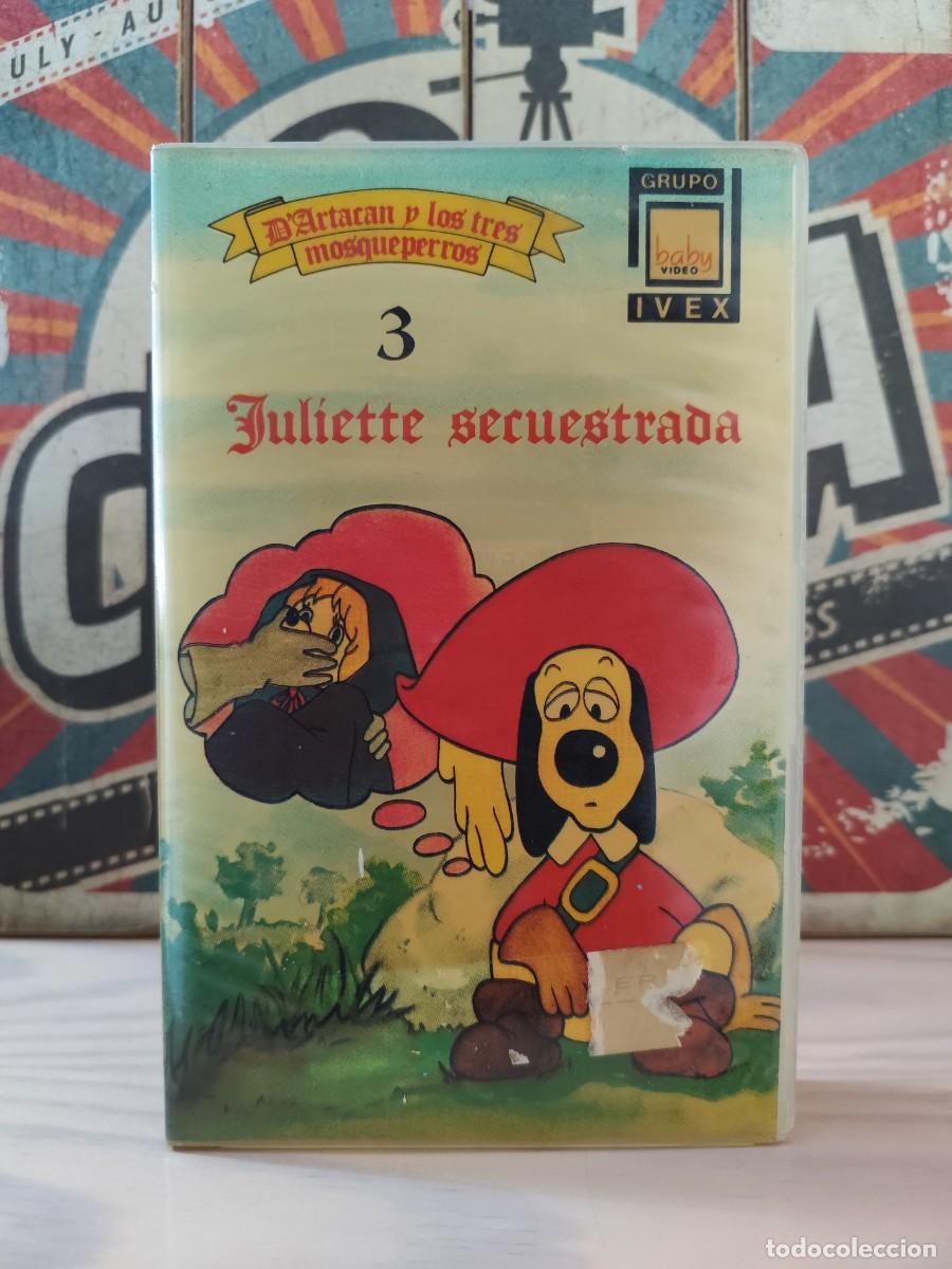 Cine: VHS CG 721 Juliette secuestrada / D'Artacan y los tres mosqueteros 3