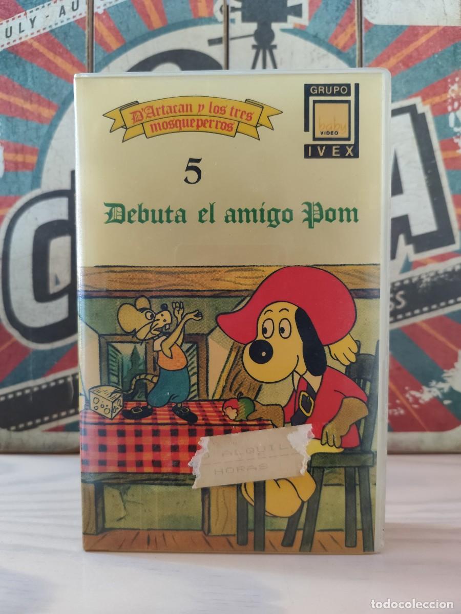 Cine: VHS CG 735 Debuta el amigo Pom / D'Artacan y los tres mosqueteros 5