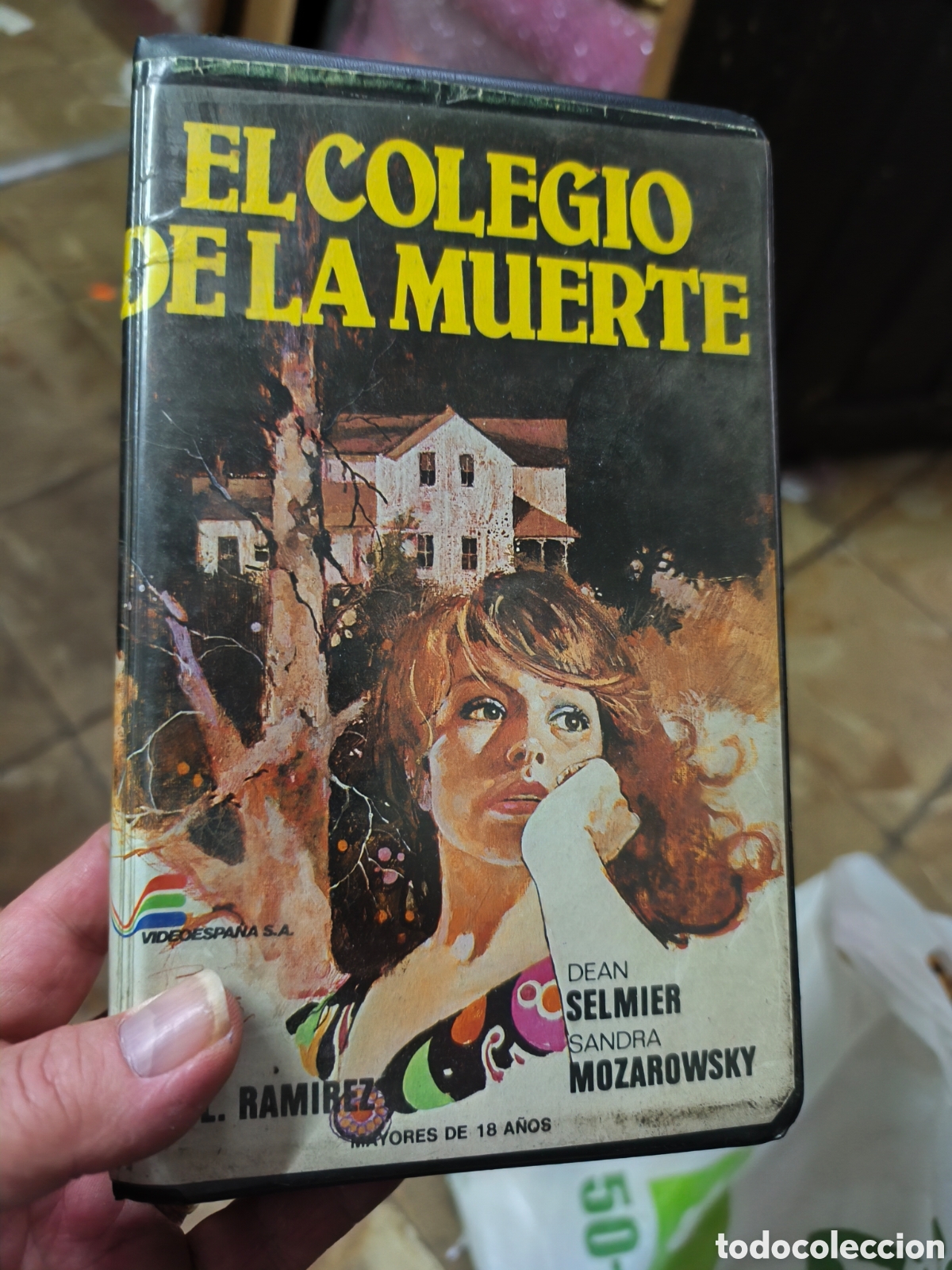 Cine: EL COLEGIO DE LA MUERTE VHS TERROR. RARA
