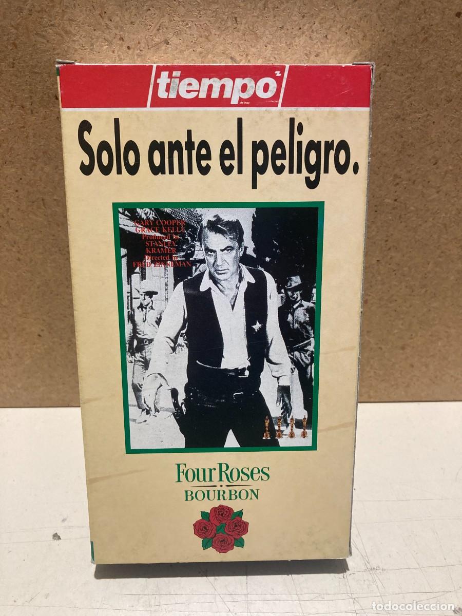 Cine: VHS, SOLO ANTE EL PELIGRO, GARY COOPER.