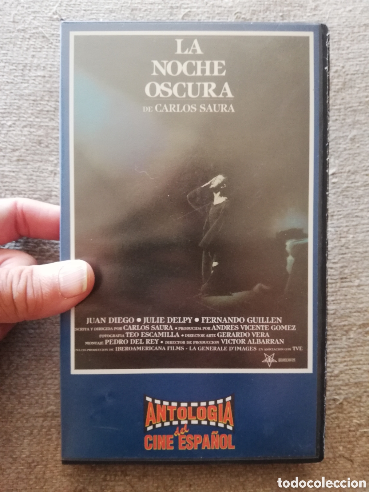 Cine: La noche oscura. Con Juan Diego, Julie Delpy y Fernando Guill&eacute;n, dirige Carlos Saura