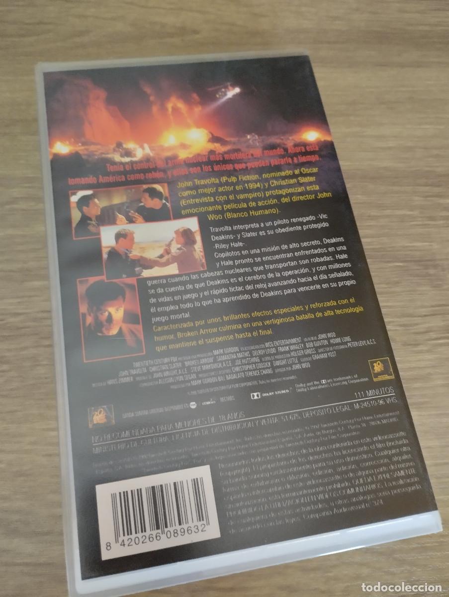 Cine: vhs de la pelicula broken arrow - Foto 3