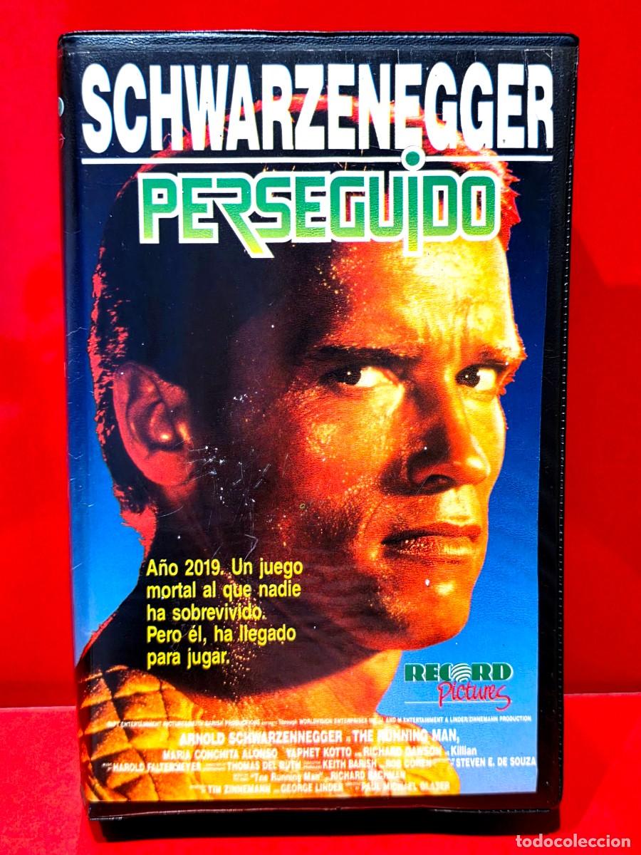 Cine: PERSEGUIDO (1987) - RUNNING MAN &hellip; Arnold Schwarzenegger - 1&ordf; EDICI&Oacute;N