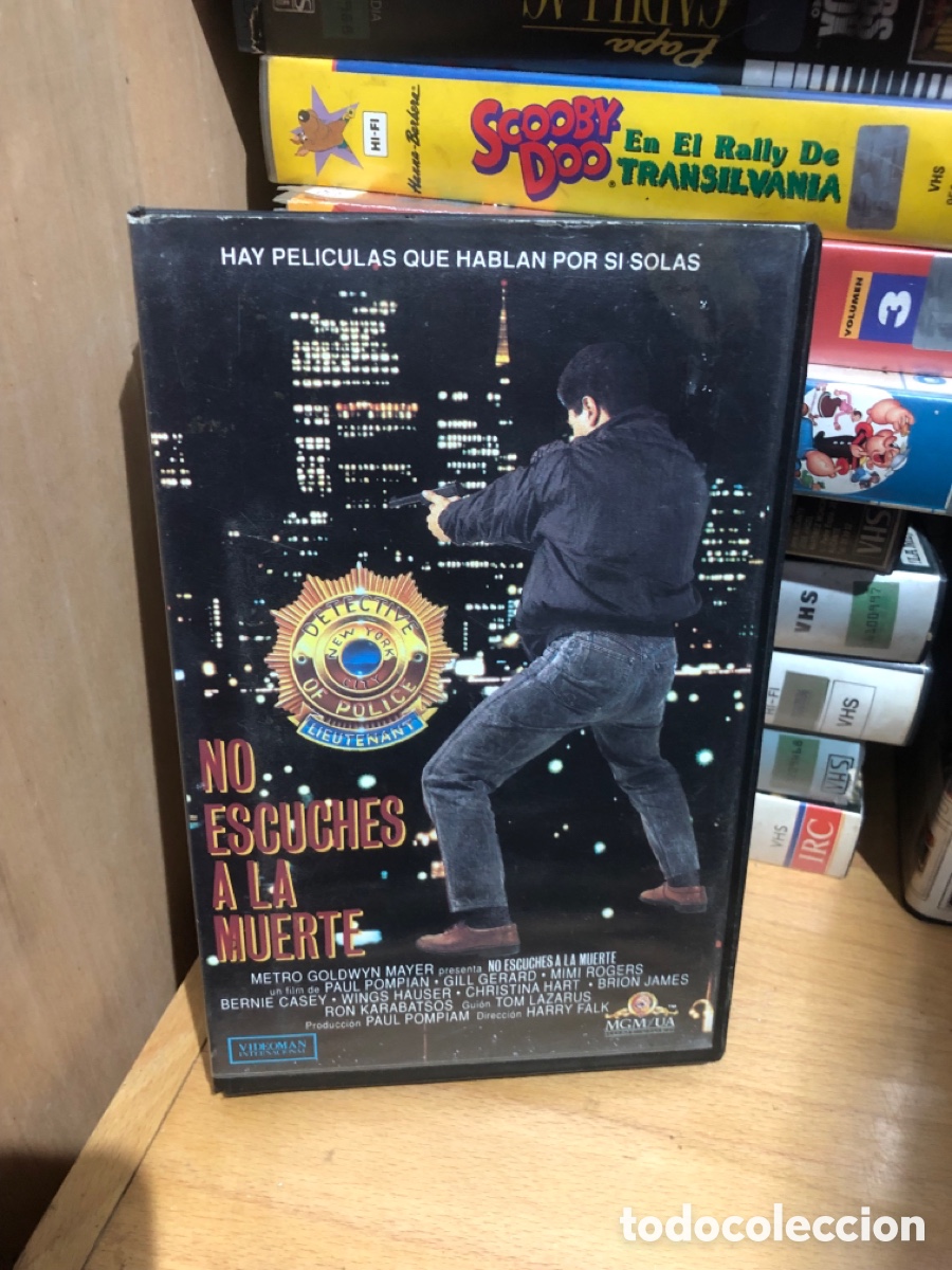 Cine: VHS V&Iacute;DEO CLUB NO ESCUCHES A LA MUERTE