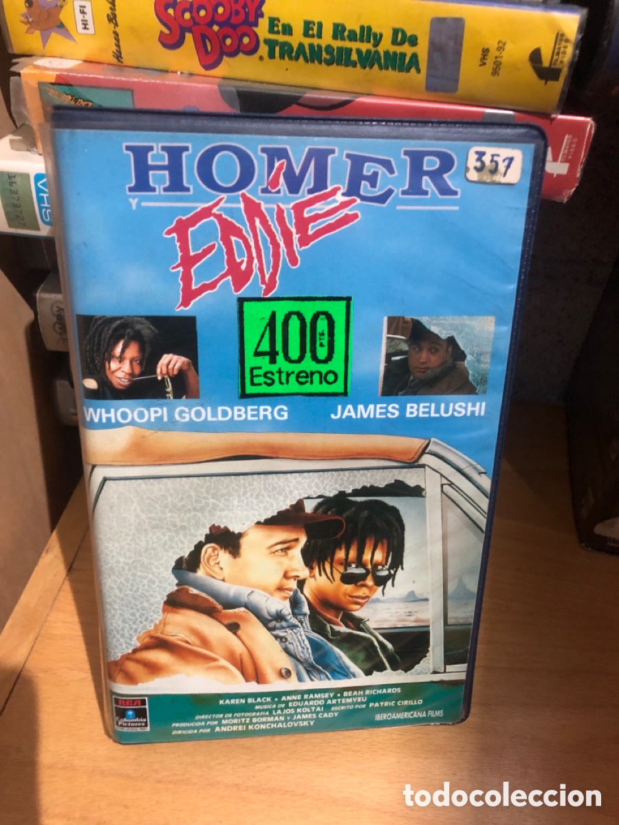 Cine: VHS V&Iacute;DEO CLUB HOMER EDDIE