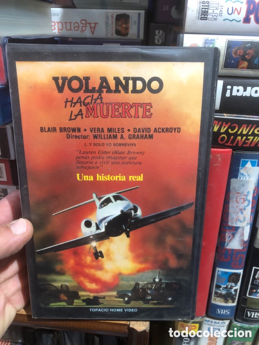 Cine: VHS V&Iacute;DEO CLUB VOLANDO HACIA LA MUERTE