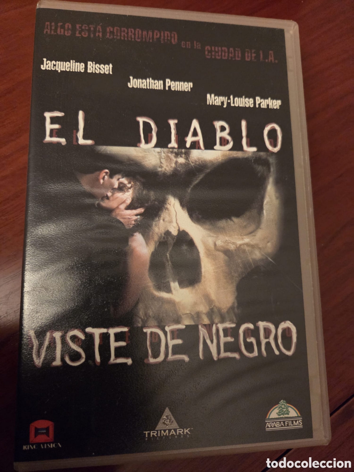 Cine: VHS El Diablo Viste de Negro VHS/DVD Pel&iacute;cula Suspenso Terror &ndash; Jonathan Penner, Jaqueline Bisset
