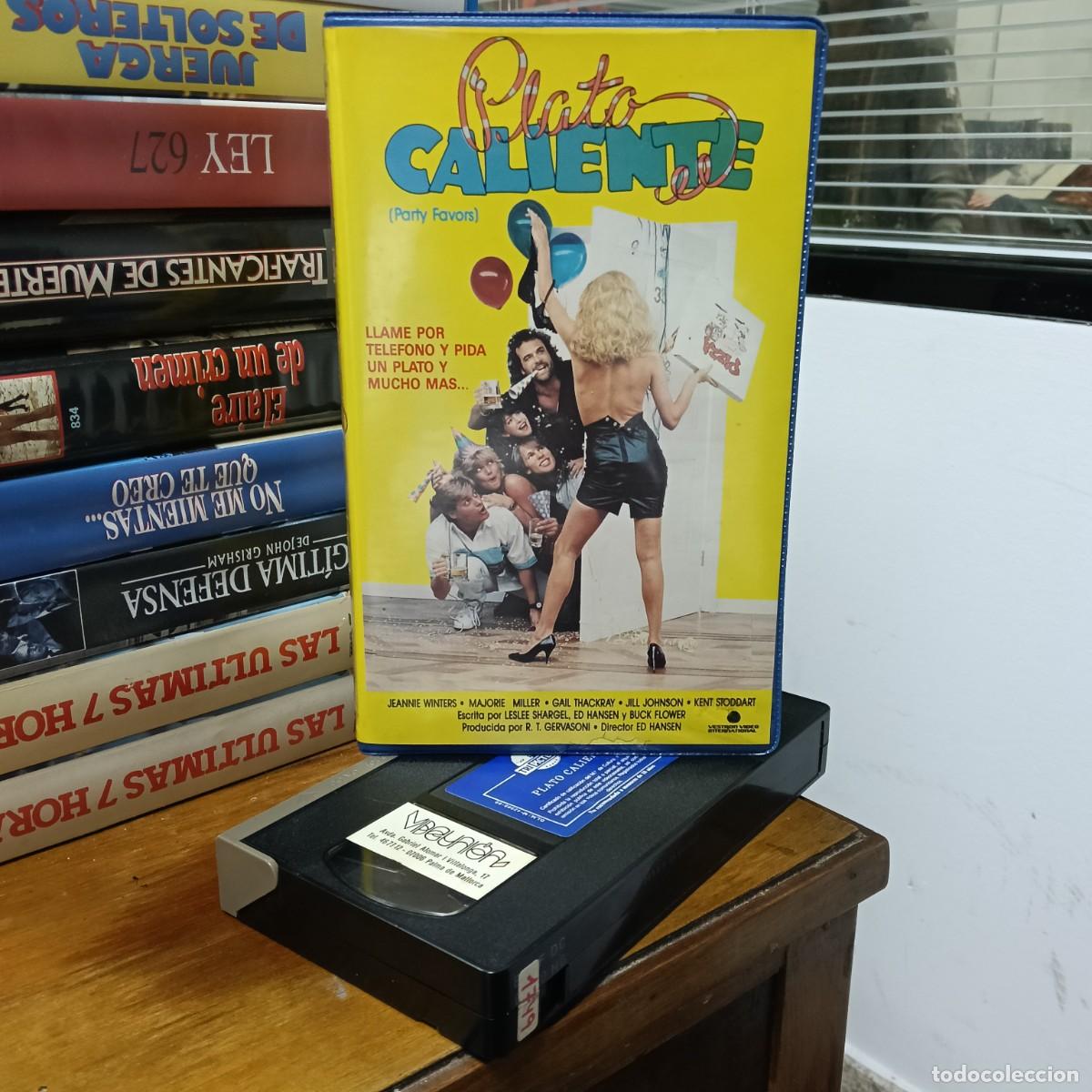 Cine: PLATO CALIENTE - ED HANSEN - JEANNIE WINTERS, MAJORIE MILLER - VESTRON PERFECTA