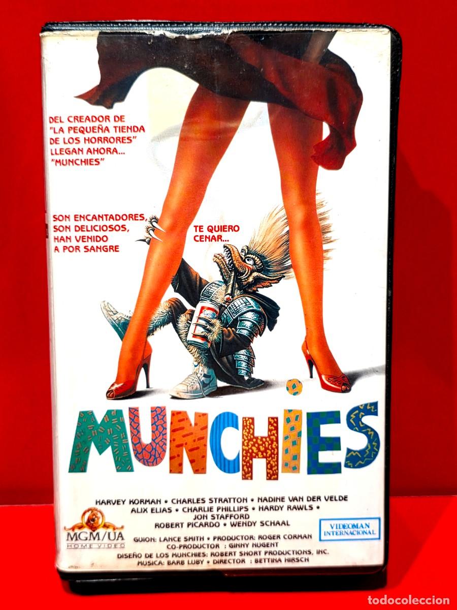 Cine: MUNCHIES (1987) - HARVEY KORMAN, CHARLES STRATTON, NADINE VAN DER VELDE - TERROR - MGM