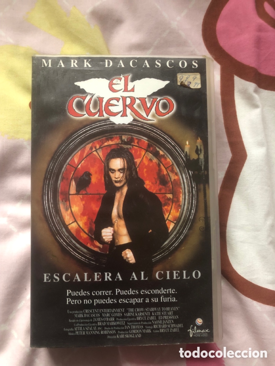 Cine: VHS V&Iacute;DEO CLUB EL CUERVO ESCALERA AL CIELO