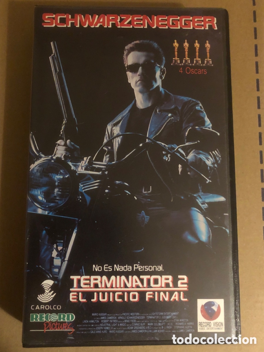 Cine: VHS V&Iacute;DEO CLUB TERMINATOR 2