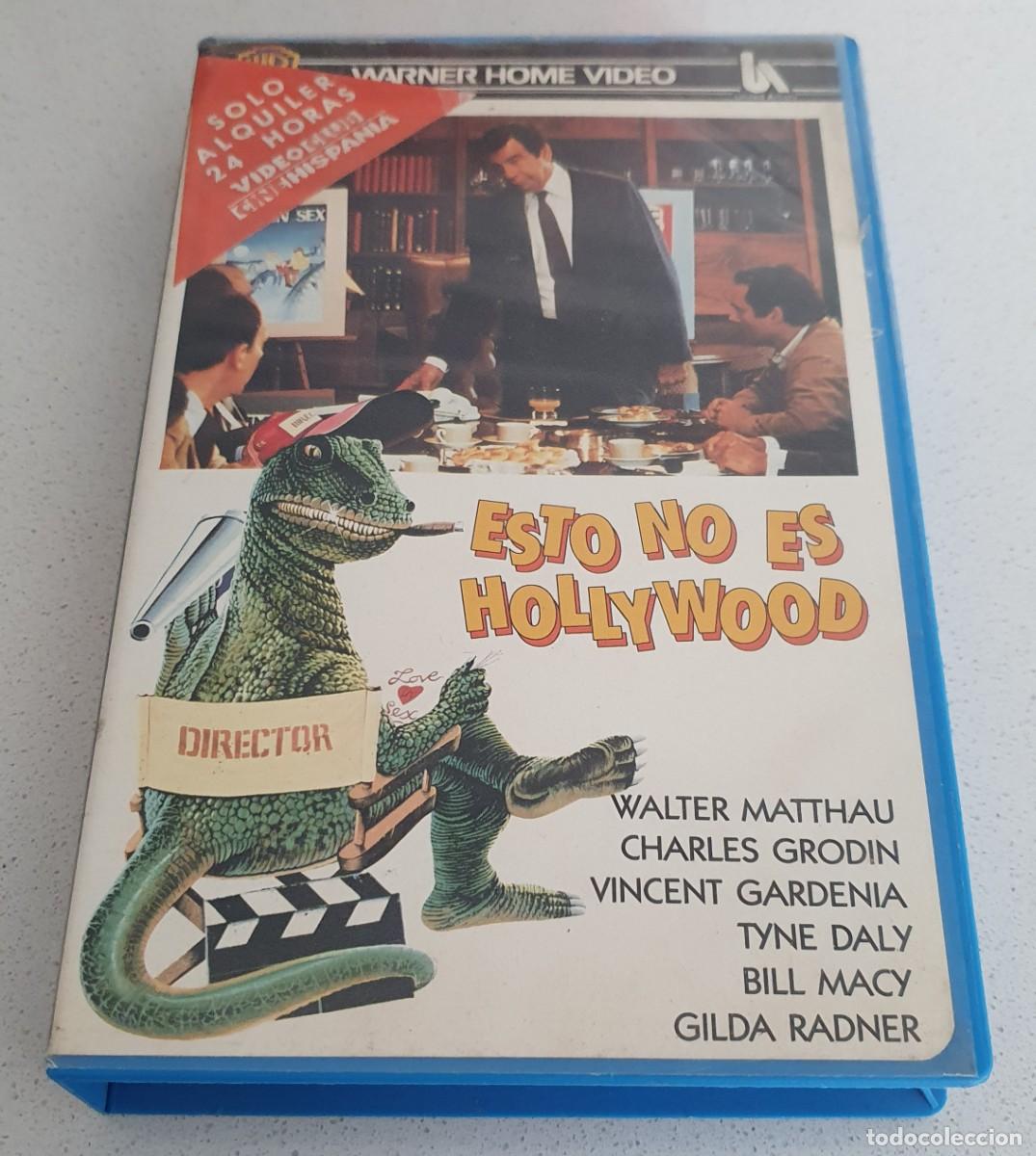 Cine: Pel&iacute;cula Vhs Esto no es Hollywood. Walter Matthau, Charles Grodin. Warner Home Video 1989. Videoclub