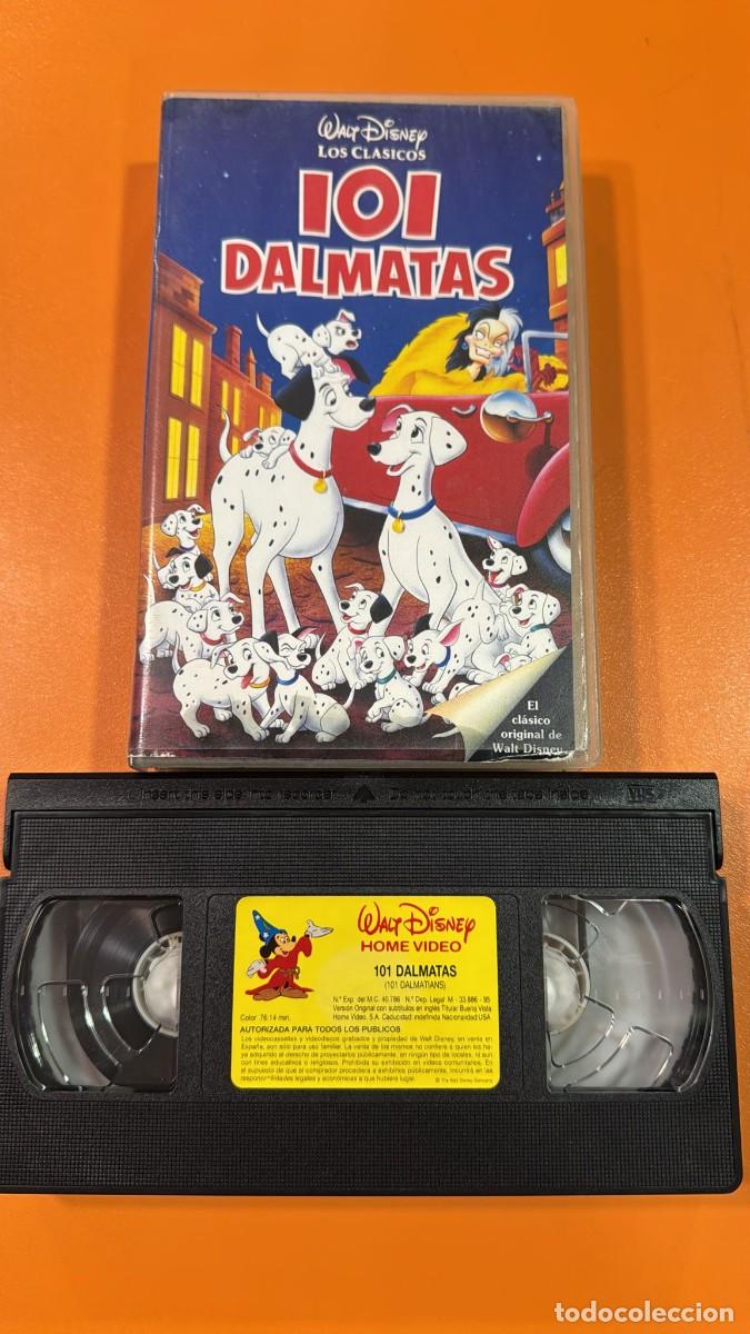 Cine: 101 D&aacute;lmatas Los Cl&aacute;sicos De Walt Disney [VHS]