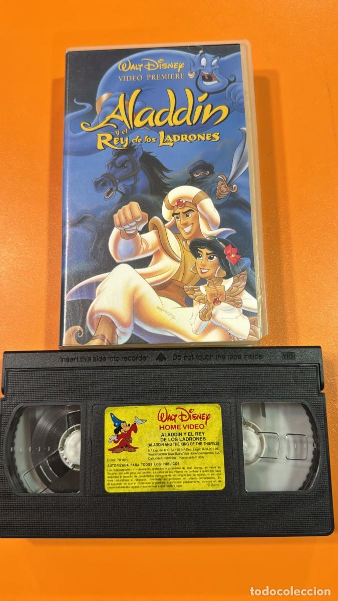 Cine: Aladdin: el rey de los ladrones Los Cl&aacute;sicos De Walt Disney [VHS]