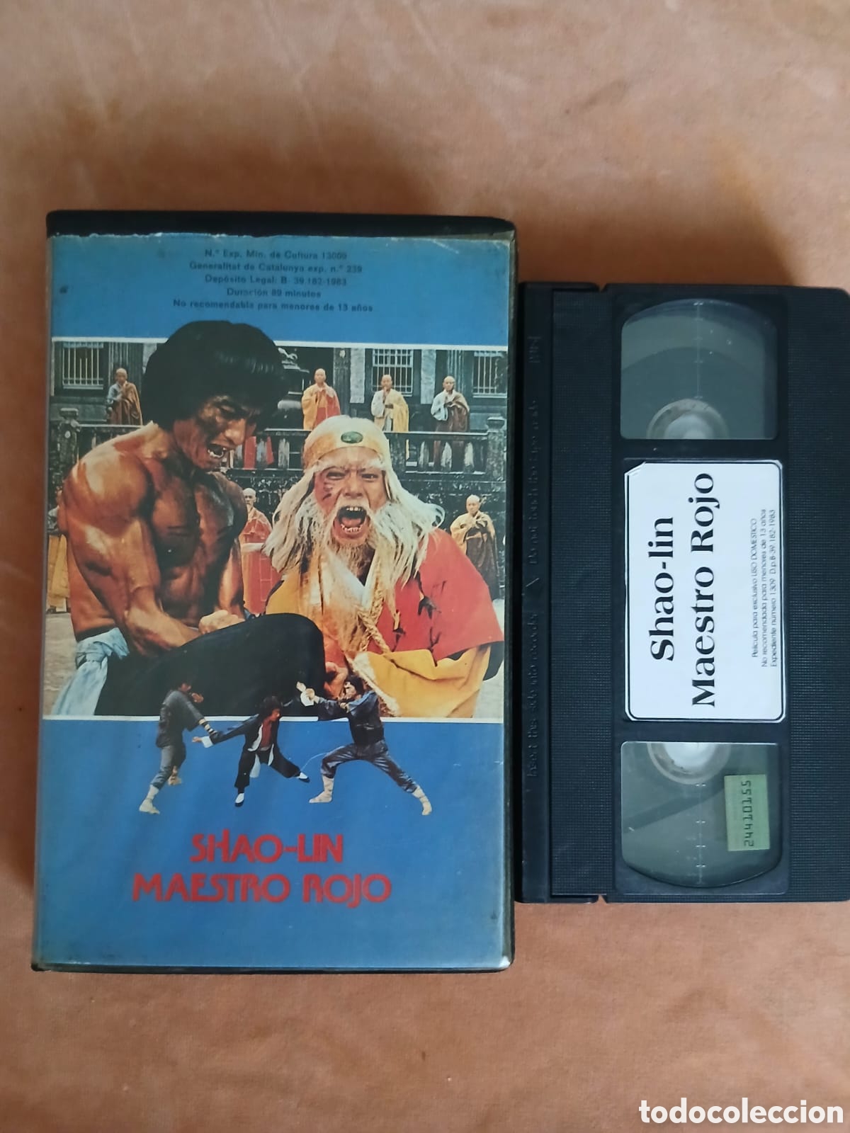 Cine: SHAO-LIN MAESTRO ROJO &bull; ARTES MARCIALES &bull; VHS