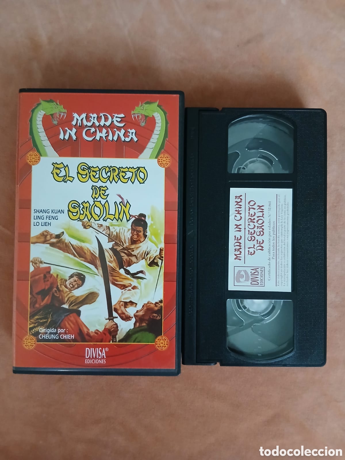 Cine: EL SECRETO DE SAOL&Iacute;N &bull; ARTES MARCIALES &bull; VHS