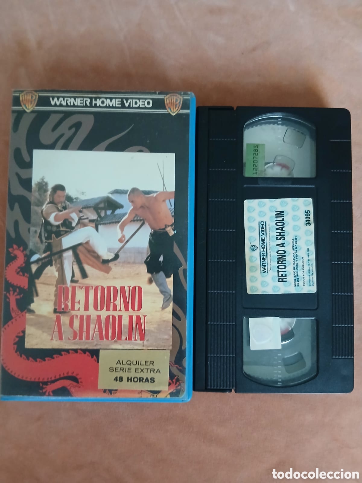 Cine: RETORNO A SAHOL&Iacute;N &bull; ARTES MARCIALES &bull; VHS
