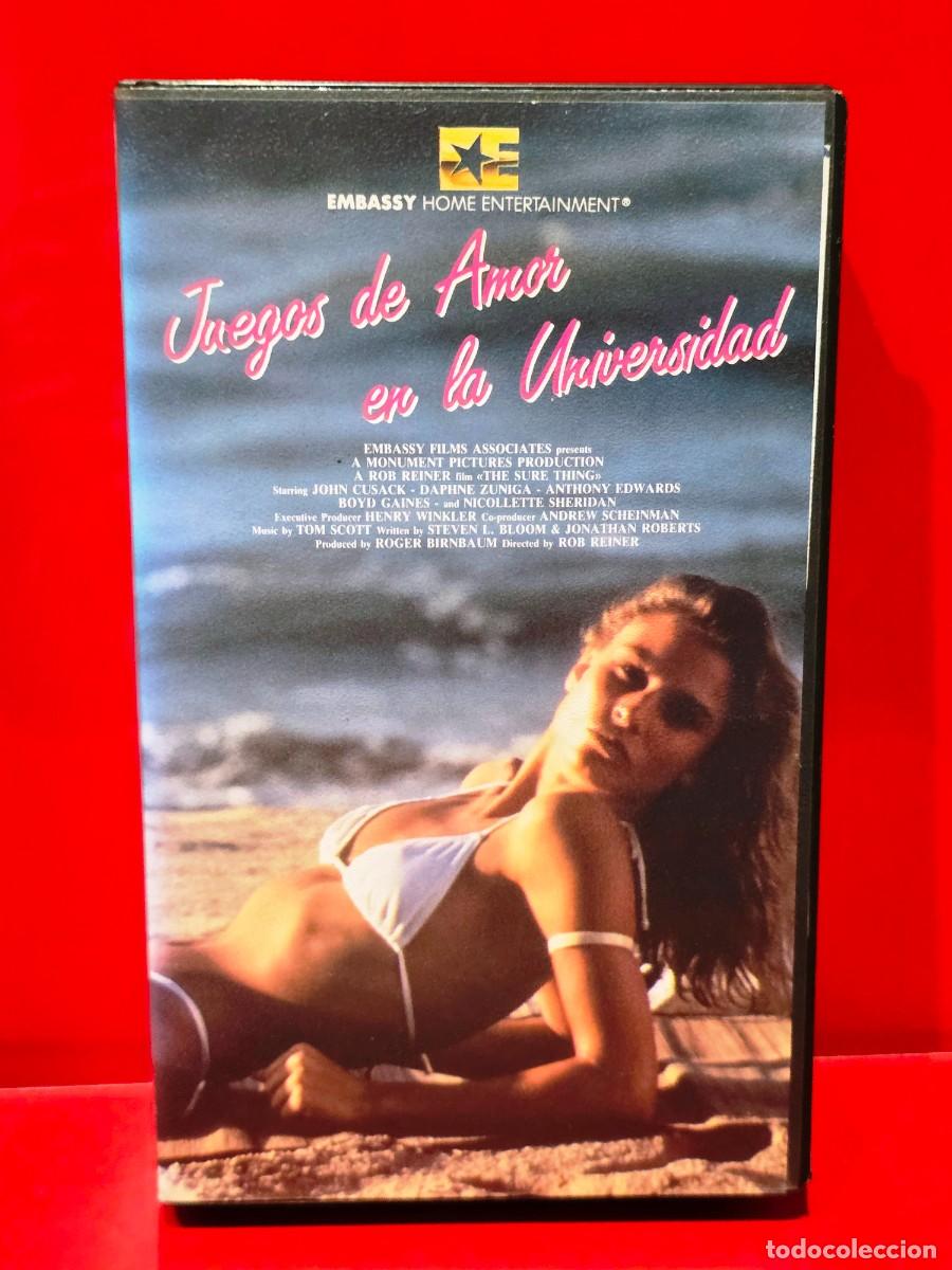 Cine: JUEGOS DE AMOR EN LA UNIVERSIDAD - Rob Reiner, John Cusack- 1&ordf; EDICION