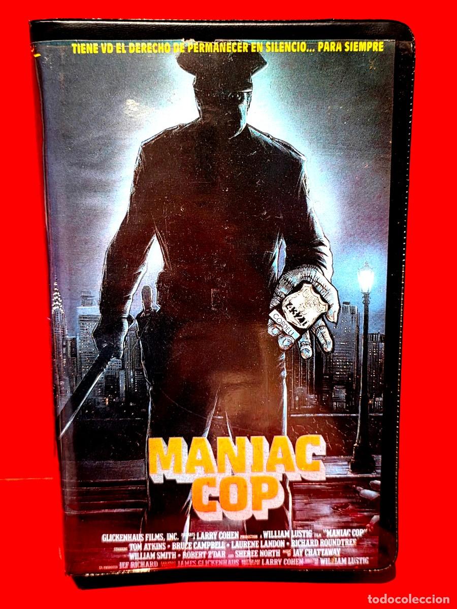 Cine: MANIAC COP (1988) - Tom Atkins, Bruce Campbell, Laurene Landon - Thriller. Terror