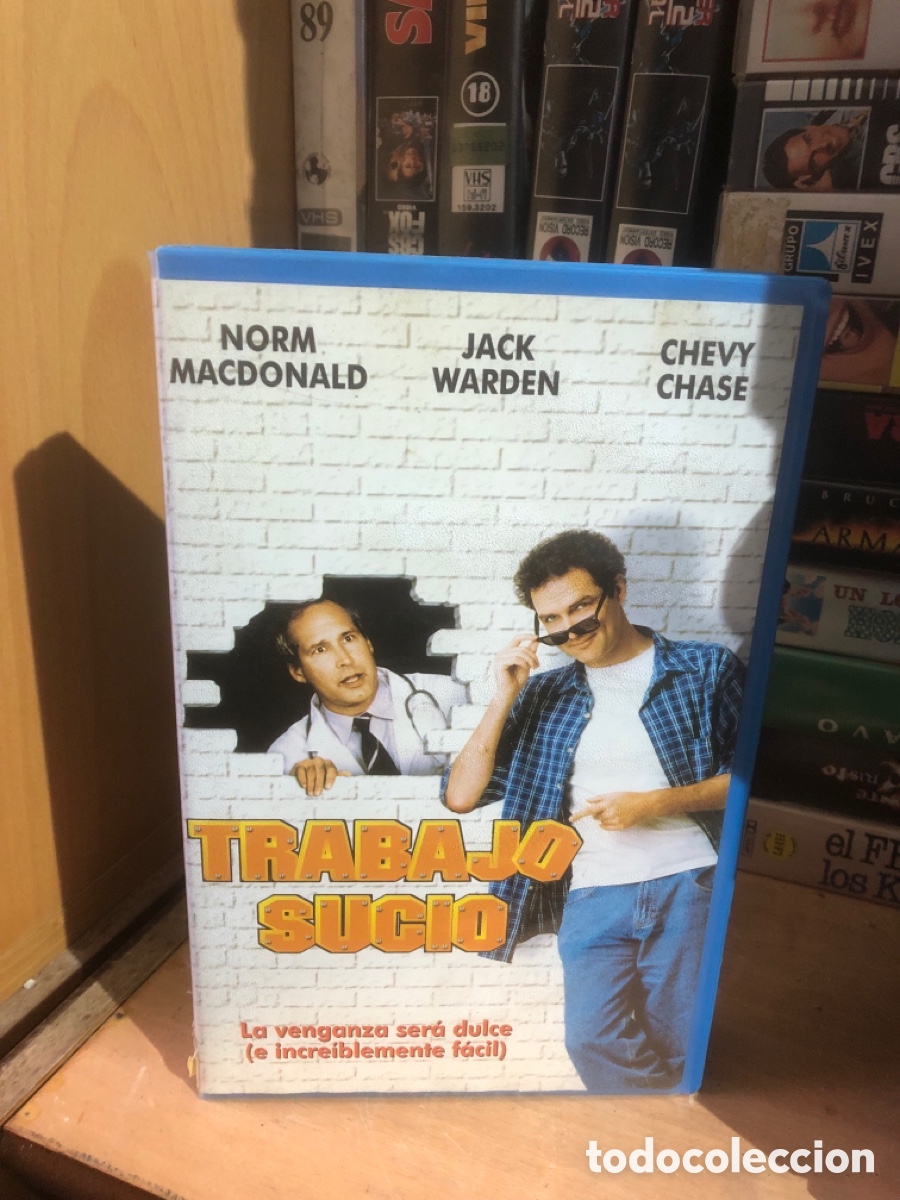 Cine: VHS V&Iacute;DEO CLUB TRABAJO SUCIO