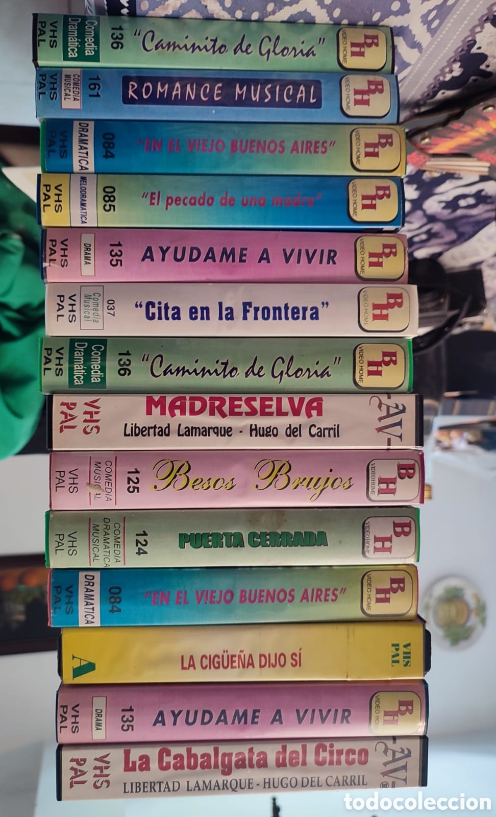 Cine: Lote 14 Pel&iacute;culas VHS LIBERTAD LAMARQUE
