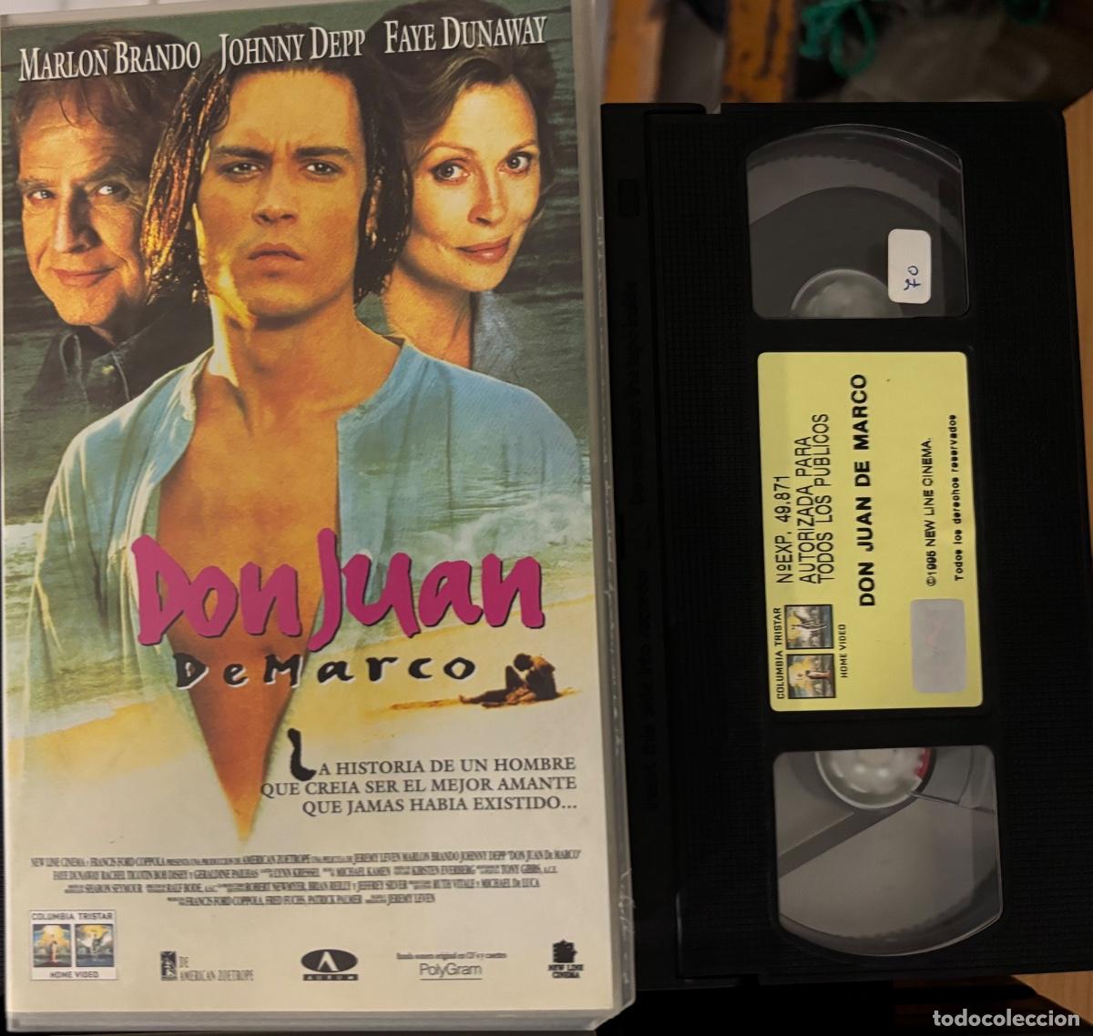 Cin&eacute;ma: Don Juan de Marco (Pel&iacute;cula VHS)