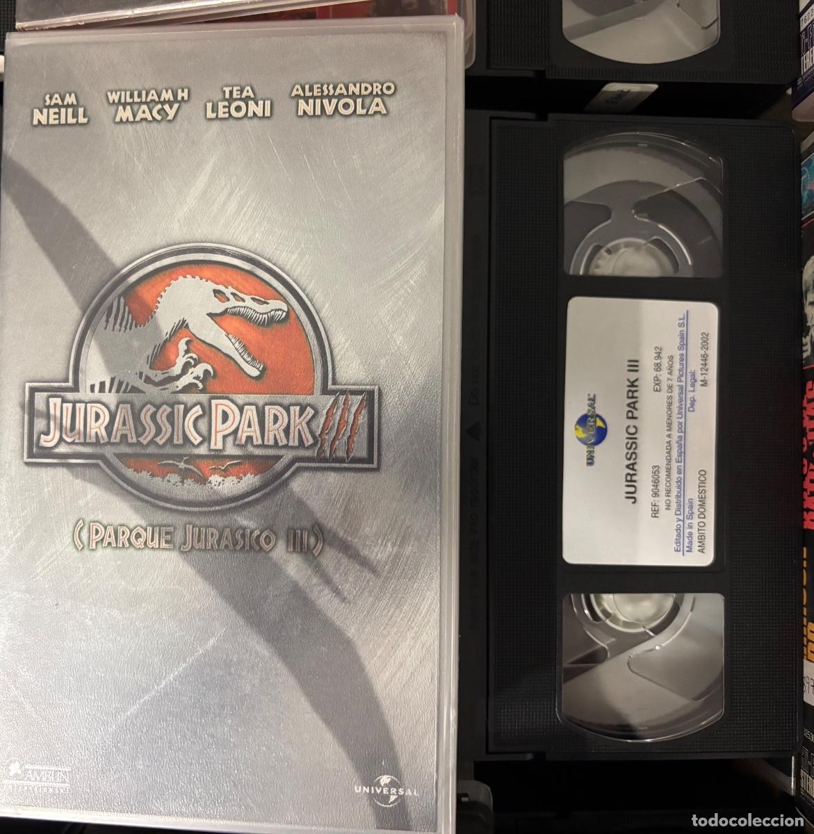 Cine: Jurassic Park III (Pel&iacute;cula VHS)