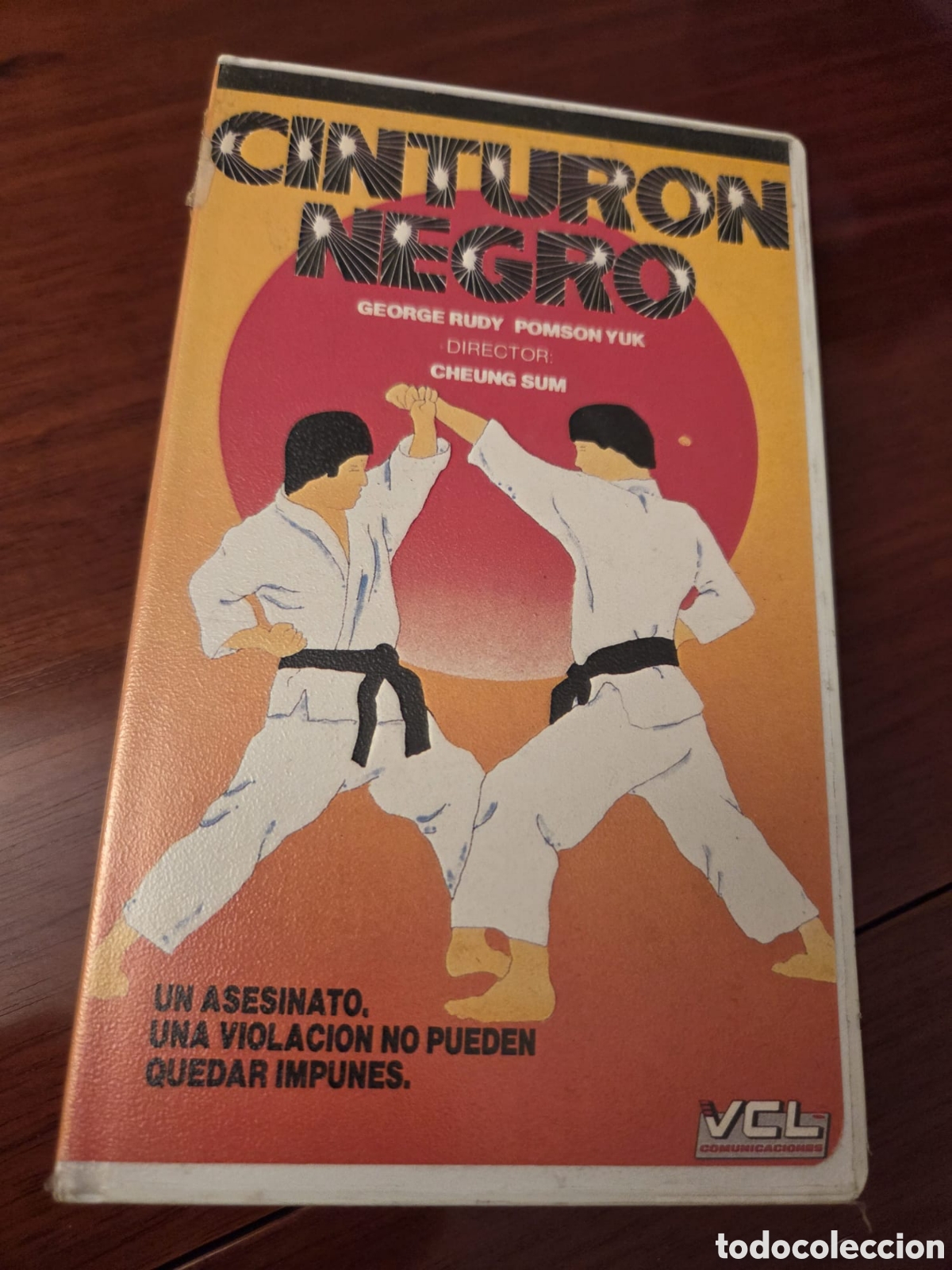Cine: VHS Cintur&oacute;n Negro Cine Kung Fu Cl&aacute;sico &ndash; Edici&oacute;n VCL Comunicaciones &ndash; Rareza Coleccionista